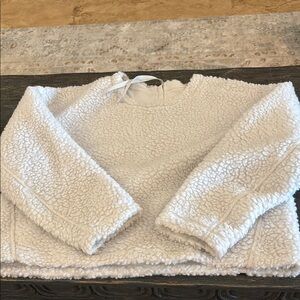 lululemon athletica White Teddy Jacket